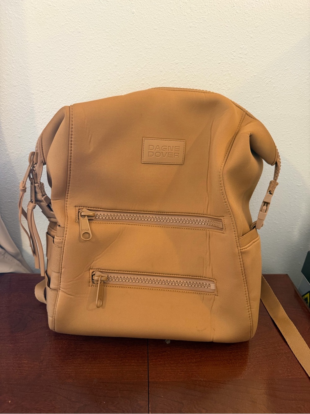 Dagne Dover Mustard Tan Everyday Backpack